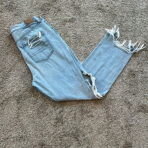 AMERICAN EAGLE | Mom Ripped Jean Stretch